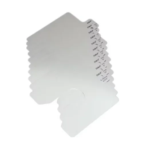 Grey Stainless Steel Pre-Cut Shim, 100mm x 100mm x 0.2mm - TMAS 100-020 product image