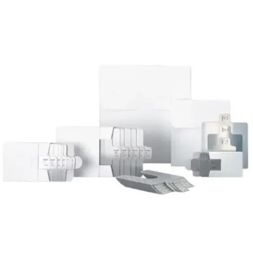 Grey Stainless Steel Pre-Cut Shim, 100mm x 100mm x 0.25mm - TMAS 100-025 product image