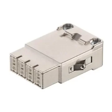 HARTING Heavy Duty Power Connector, 5A, Female, Han Gigabit Module Series, 8 Contacts - 09140083112 product image