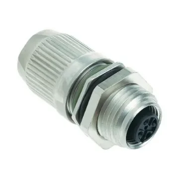 HARTING Circular Connector, 5 Contacts, Rear Mount, Female, IP65 - 21038412525 product image
