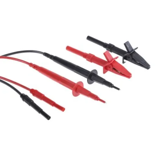 RS PRO Fused Test Lead Kit, CAT III - 204599 product image