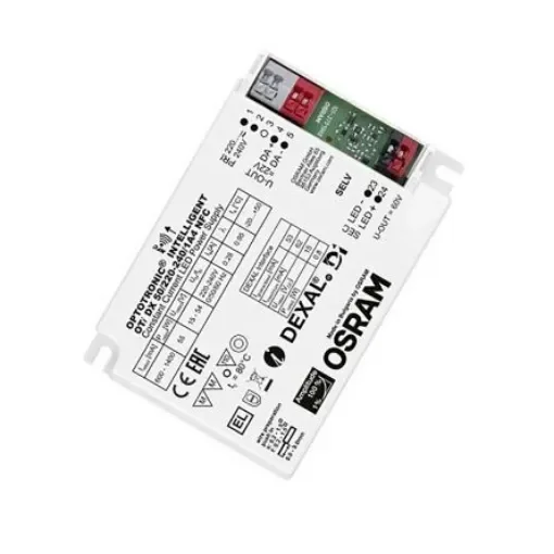 Osram LED Driver, 54V Output, 55W Output, 1.4A Output, Constant Current Dimmable - OTI-DX-50/220-240/1A4-NFC product image