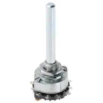 Lorlin, 12 Position SPST Rotary Switch, 1 A @ 12 V, Solder - RA01A12BSSMS0X product image