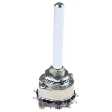 Lorlin, 3 Position 4PST Rotary Switch, 1 A @ 12 V, Solder - RA01D03BSSMS0X product image