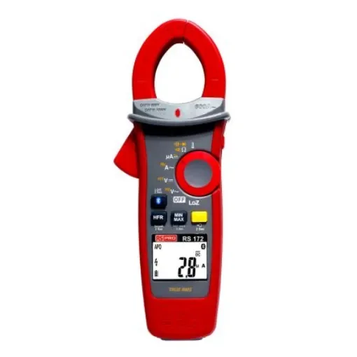 RS PRO Clamp Meter Bluetooth, Max Current 600A ac CAT III 1000V - 2048310 product image