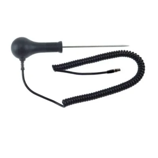 RS PRO PT100 Needle Insertion Temperature Probe, 115mm Length, 3.3mm Diameter, 500 °C Max - 2048384 product image