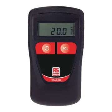 RS PRO Thermocouple Digital Thermometer for General Purpose Use, E, J, K, N, R, S, T Probe, 1 Input(s), +1372°C Max, - 2048410 product image