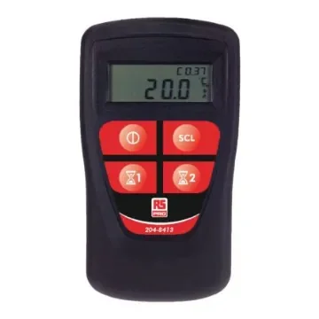 RS PRO Legionella Digital Thermometer for Environmental Use, K, T Probe, 1 Input(s), +1372°C Max, ±0.2 °C (±0.1%) - 2048413 product image
