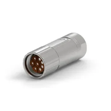 TE Connectivity Circular Connector, 8 Contacts, Panel Mount, Plug, IP67, Speedtec 923 Series - BSTA078NN00420235000 product image