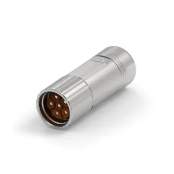 TE Connectivity Circular Connector, 6 Contacts, Panel Mount, Plug, IP67, Speedtec 923 Series - BSTA085NN00580235000 product image