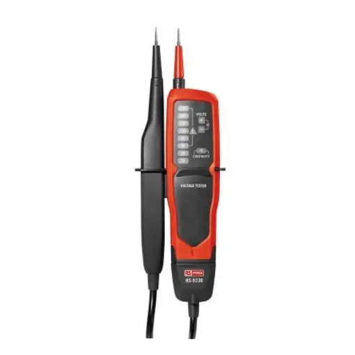 RS PRO DT-9230, LED Voltage tester, 600V ac/dc, Continuity Check, Battery Powered, CAT III 1000V - 2050093 product image