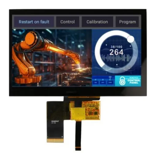 NEWHAVEN DISPLAY INTERNATIONAL NHD-7.0-1024600AF-LSXP-CTP IPS TFT TFT LCD Display / Touch Screen, 7in, 1024 x 600pixels product image