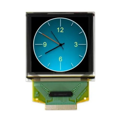 NEWHAVEN DISPLAY INTERNATIONAL 1.5in Blue, Green, Red Passive matrix OLED Display 128 x 128pixels PCB Mount Parallel, - NHD-1.5-128128G product image