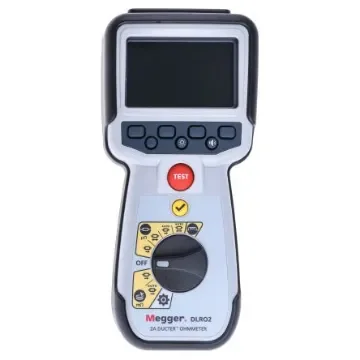 Megger DLRO2 Handheld Ohmmeter, 2000 O Max, 100mO Resolution, Low Resistance - 1012-280 product image