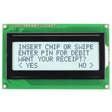 NEWHAVEN DISPLAY INTERNATIONAL NHD-0420DZ-FSW-FBW Alphanumeric LCD Alphanumeric Display, White on Grey, 4 Rows by 20 product image
