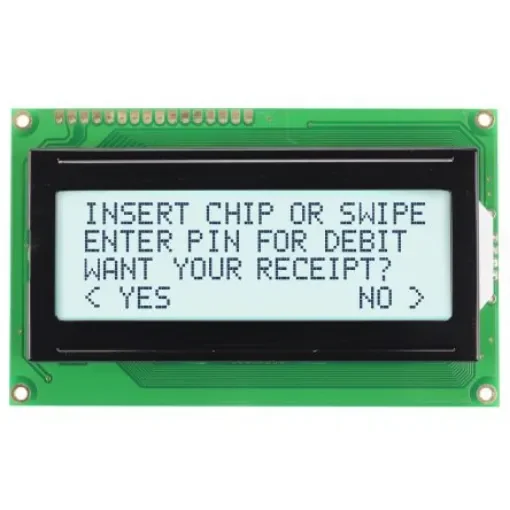 NEWHAVEN DISPLAY INTERNATIONAL NHD-0420DZ-FSW-FBW Alphanumeric LCD Alphanumeric Display, White on Grey, 4 Rows by 20 product image
