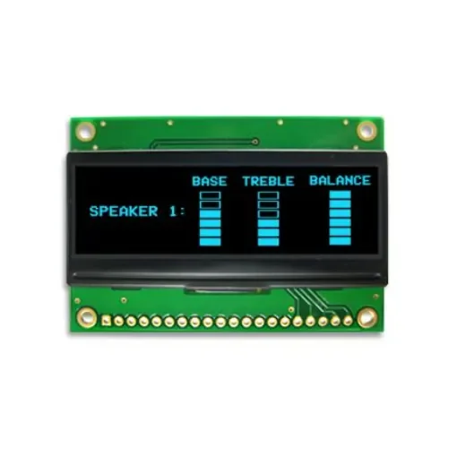 NEWHAVEN DISPLAY INTERNATIONAL 2.23in Blue Passive matrix OLED Display 128 x 32pixels PCB Mount I2C, Parallel, SPI - NHD-2.23-12832UCB3 product image