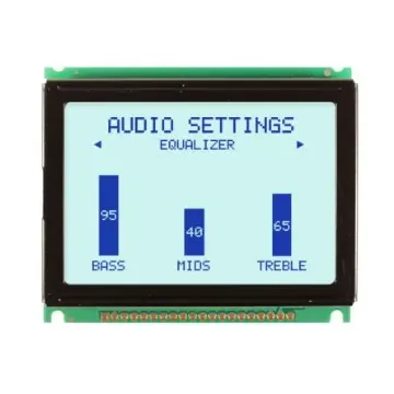 NEWHAVEN DISPLAY INTERNATIONAL NHD-12864MZ-FSW-GBW-L NHD-12864MZ Graphic LCD Graphic Display, Blue on Grey, product image