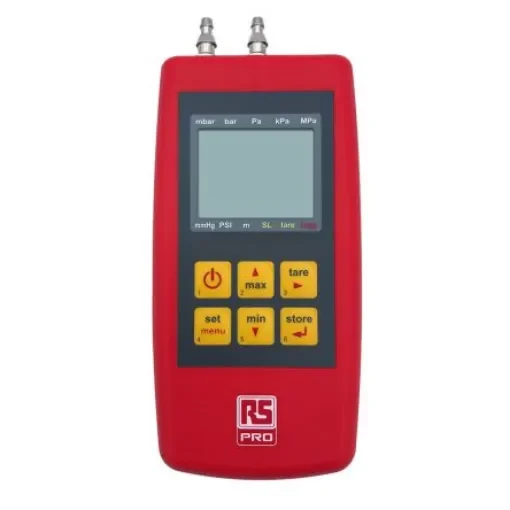 RS PRO RS 3161-002-00-EX Differential Manometer With 2 Pressure Port/s, Max Pressure Measurement 2000mbar - 2051444 product image