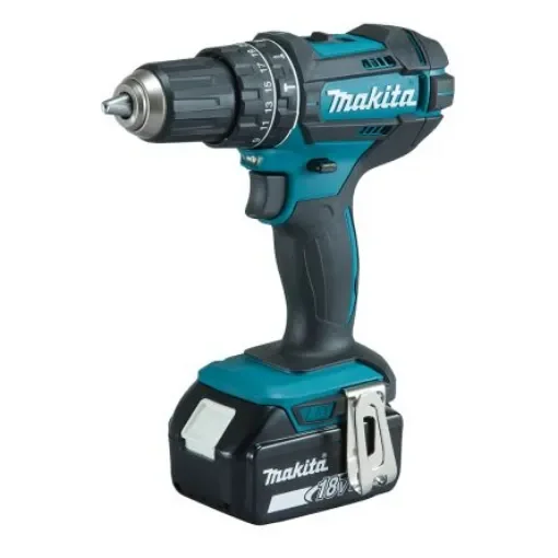 Makita DHP482RTJ Keyless 18V Cordless Drill Driver Li-Ion, UK Plug product image