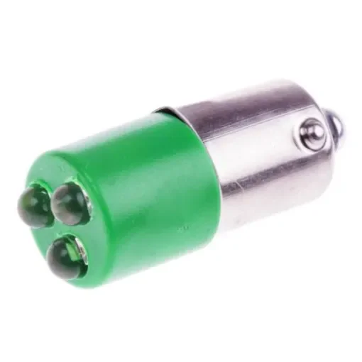 RS PRO Green Panel Mount Indicator, 230V ac, 25 x 10mm Mounting Hole Size - 205820 product image