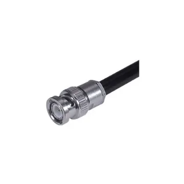 Huber+Suhner 11_BNC-75-4-3/133_NE Series, Plug Cable Mount BNC Connector, 75O, Clamp Termination, Straight Body product image