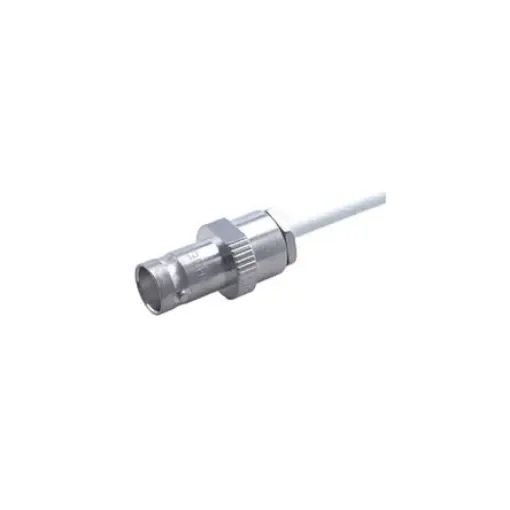 Huber+Suhner 21_BNC-50-3-12/133_NE Series, Jack Cable Mount BNC Connector, 50O, Clamp Termination, Straight Body product image