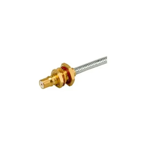 Huber+Suhner 24_QMA-50-3-3/111_NE Series, Jack Cable Mount QMA Connector, 50O, Solder Termination, Straight Body product image