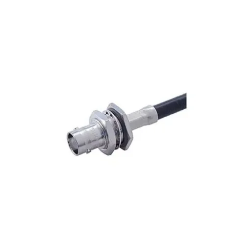 Huber+Suhner 24_BNC-75-4-3/133_NE Series, Jack Cable Mount BNC Connector, 75O, Crimp Termination, Straight Body product image