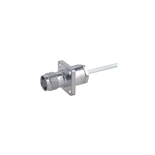 Huber+Suhner 25_TNC-50-2-1/133_NE Series, Jack Cable Mount TNC Connector, 50O, Clamp Termination, Straight Body product image