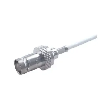 Huber+Suhner 21_BNC-75-4-4/133_NE Series, Jack Cable Mount BNC Connector, 75O, Crimp Termination, Straight Body product image