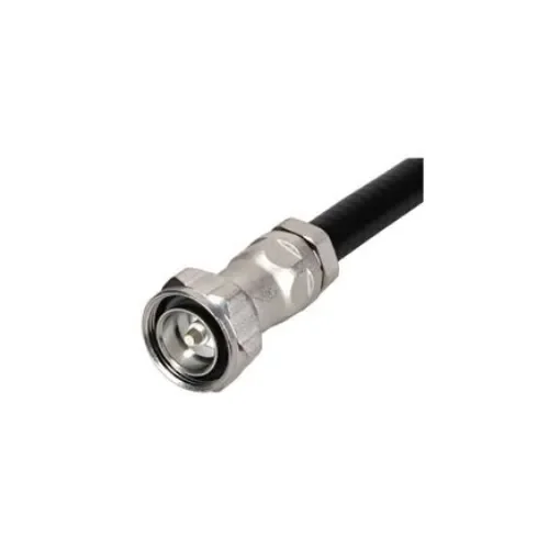 Huber+Suhner 11_716-50-12-50/033_-E Series, Plug Cable Mount, 50O, Solder Termination, Straight Body product image