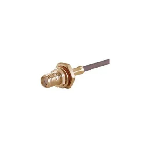 Huber+Suhner 24_SMA-50-2-14/111_NE Series, Jack Cable Mount SMA Connector, 50O, Crimp Termination, Straight Body product image