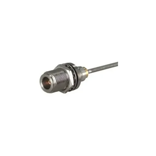 Huber+Suhner 24_N-50-3-51/19-_NE Series, Jack Panel Mount N Connector, 50O, Solder Termination, Straight Body product image