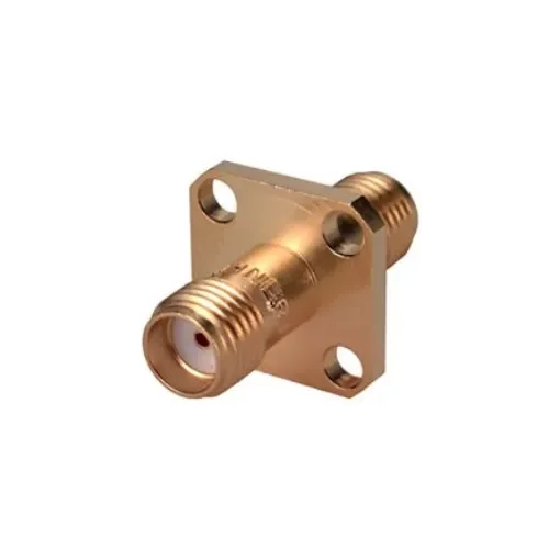 Huber+Suhner Straight 50O Coaxial Adapter Socket Socket 18GHz - 37_SMA-50-0-1/111_NE product image
