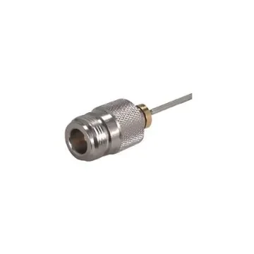 Huber+Suhner 21_N-50-3-11/133_NE Series, Jack Cable Mount N Connector, 50O, Solder Termination, Straight Body product image