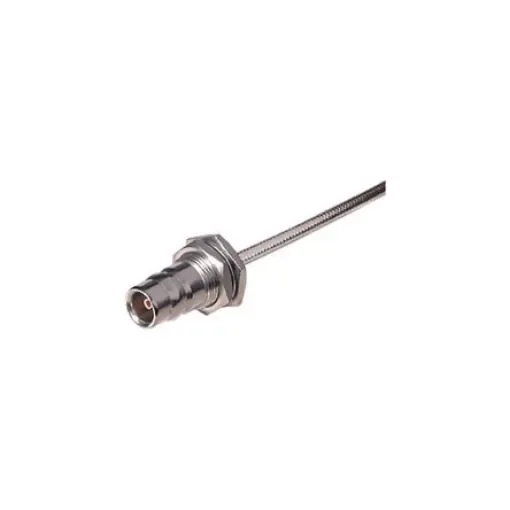 Huber+Suhner 24_QN-50-3-3/13-_NE Series, Jack Cable Mount QN Connector, 50O, Solder Termination, Straight Body product image