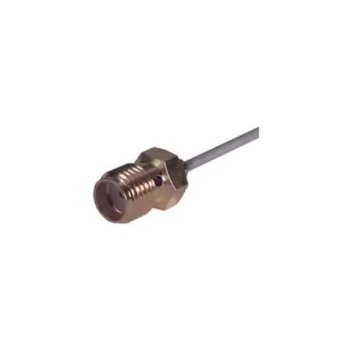 Huber+Suhner 21_SMA-50-1-2/111_NE Series, Jack Cable Mount SMA Connector, 50O, Solder Termination, Straight Body product image