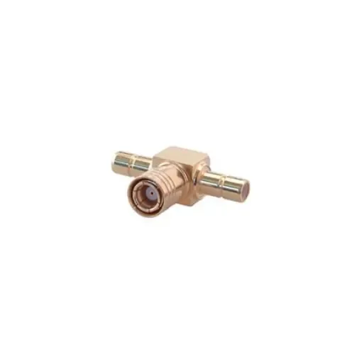 Huber+Suhner Straight 50O Coaxial Adapter Socket Plug 4GHz - 43_SMB-50-0-2/111_NE product image