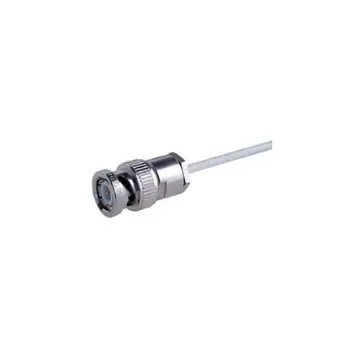 Huber+Suhner 11_BNC-75-2-1/133_NE Series, Plug Cable Mount BNC Connector, 75O, Clamp Termination, Straight Body product image