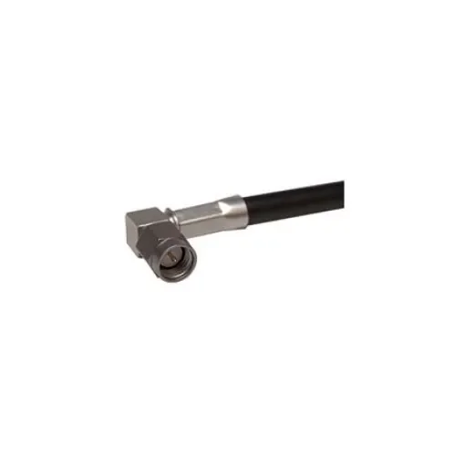 Huber+Suhner 16_SMA-50-4-55/199_NE Series, Plug Cable Mount SMA Connector, 50O, Crimp Termination, Right Angle Body product image