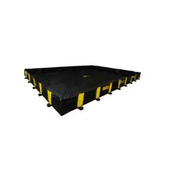 Justrite PVC Coated Fabric Spill Berm for Spill Control, 1120.6g Capacity - JEN28502BL product image