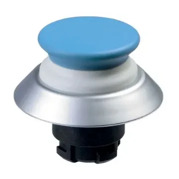Schmersal NDTGR Series Grey Illuminated Momentary Push Button, 22.3mm Cutout, IP67, IP69K - 103005364 product image