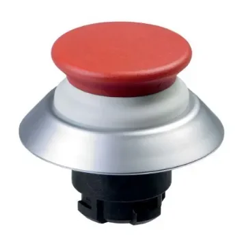 Schmersal NDTP30RT Series Red Illuminated Momentary Push Button, 22.3mm Cutout, IP67, IP69K - 103005362 product image