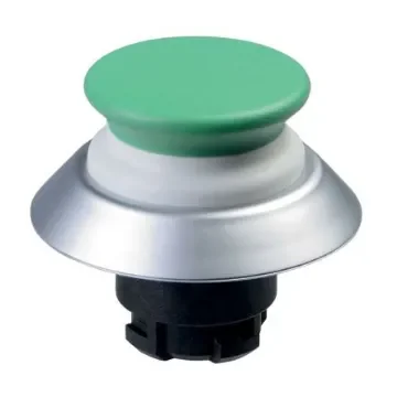 Schmersal NDTP30SW Series Green Illuminated Momentary Push Button, 22.3mm Cutout, IP67, IP69K - 103005360 product image