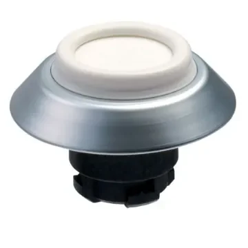 Schmersal NDTWS Series White Illuminated Momentary Push Button, 22.3mm Cutout, IP67, IP69K - 101158163 product image