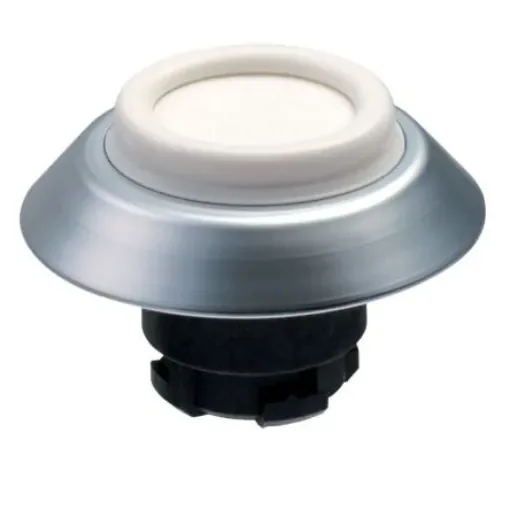 Schmersal NDTWS Series White Illuminated Momentary Push Button, 22.3mm Cutout, IP67, IP69K - 101158163 product image