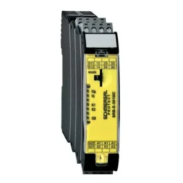 Schmersal SRB E 301MC Emergency Stop Safety Relay, 24V ac/dc, Dual-Channel, 3 Safety Contacts - 103014374 product image