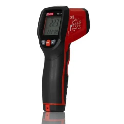 RS PRO RS-836 Infrared Thermometer, -50°C Min, +1000°C Max, ±1 °C Accuracy, °C and °F Measurements - 2068742 product image
