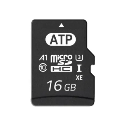 ATP 16 GB Industrial MicroSDHC Micro SD Card, Class 10, U3, UHS-I - AF16GUD4A-BBBXM product image